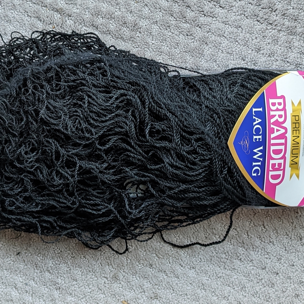 Freetress Equal Premium Braided Lace Wig in Black